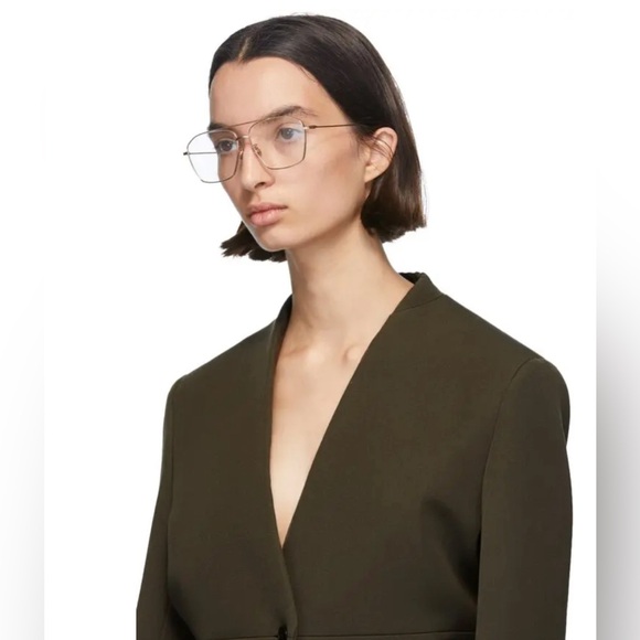 DIOR Rose Gold Aviator Stellaire 014F Glasses - Picture 1 of 4